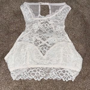 White Victoria’s Secret Bralette